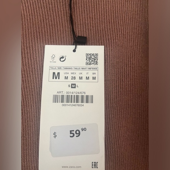 Zara Long Knit Jacket - Picture 11 of 13